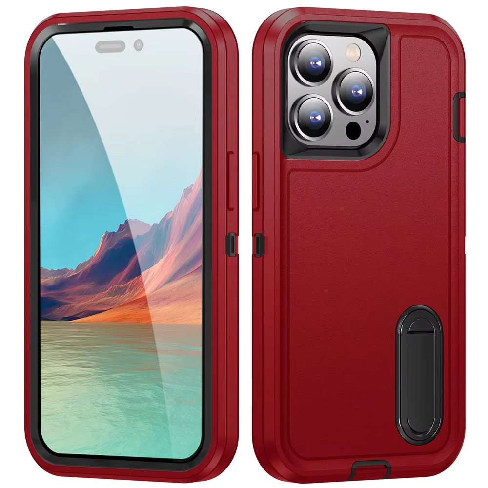 Luxury Apple iPhone Case, MagSafe Compatible, Camera Lens and Screen Protection, Ultra Thin, Shockproof, Magnetic, Full All Around Protection, Dustproof Armor Stand Cover