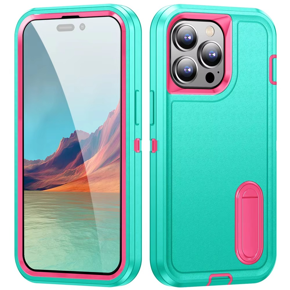 Luxury Apple iPhone Case, MagSafe Compatible, Camera Lens and Screen Protection, Ultra Thin, Shockproof, Magnetic, Full All Around Protection, Dustproof Armor Stand Cover