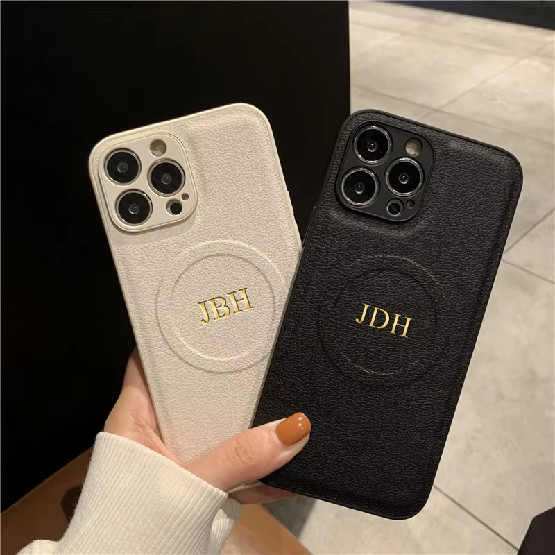 Luxury Apple iPhone Case, MagSafe Compatible, Camera Lens and Screen Protection, Ultra Thin, Shockproof, Magnetic, Full All