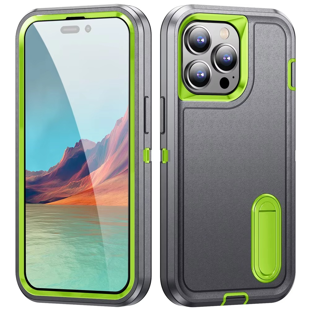 Luxury Apple iPhone Case, MagSafe Compatible, Camera Lens and Screen Protection, Ultra Thin, Shockproof, Magnetic, Full All Around Protection, Dustproof Armor Stand Cover