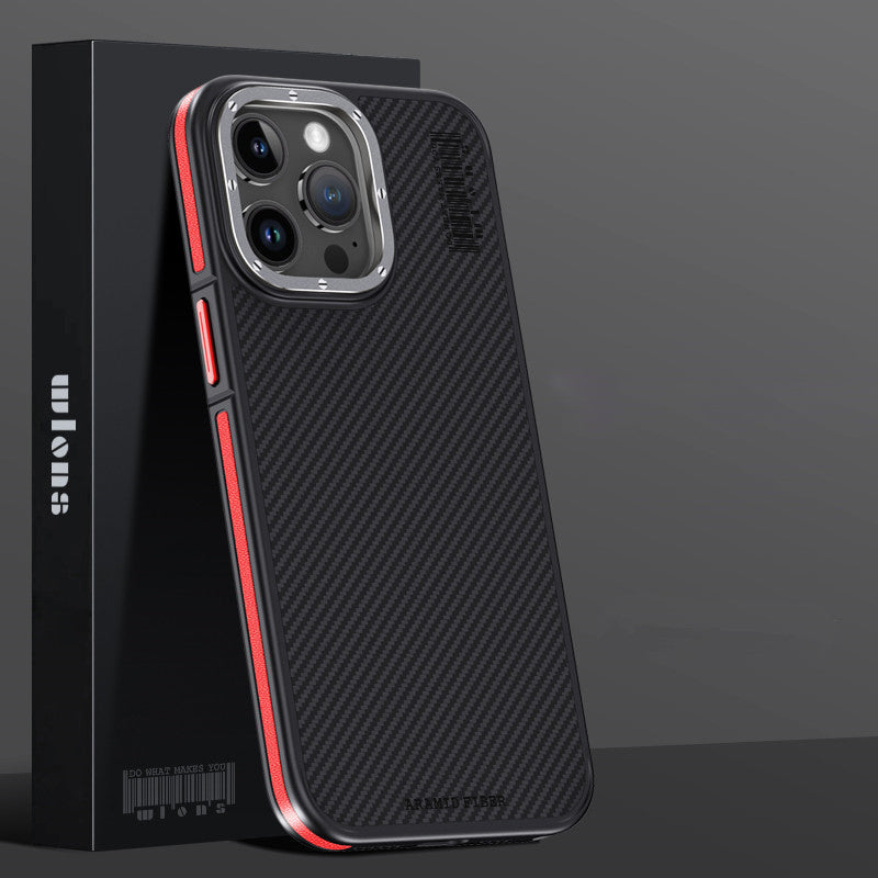 Premium 100% Aramid Fiber Kevlar iPhone Case – 600D Lightweight  Compatible Ultra-Thin Protective Cover for iPhone Models