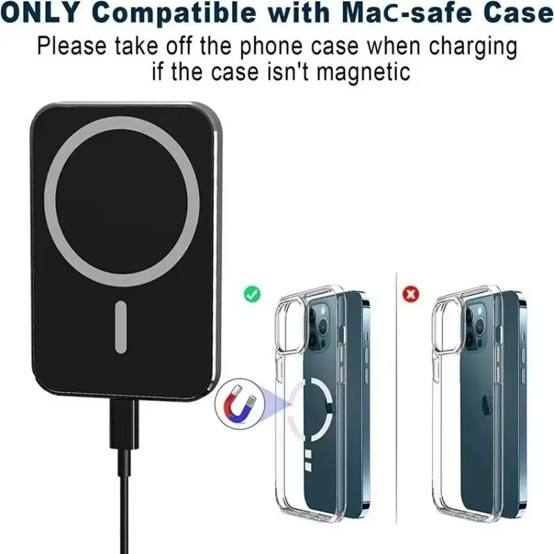 Premium 30W Magnetic Wireless Car Charger – Fast Charging Phone Mount for Air Vent, MagSafe Compatible, Auto-Align, 360° Adjustable Holder