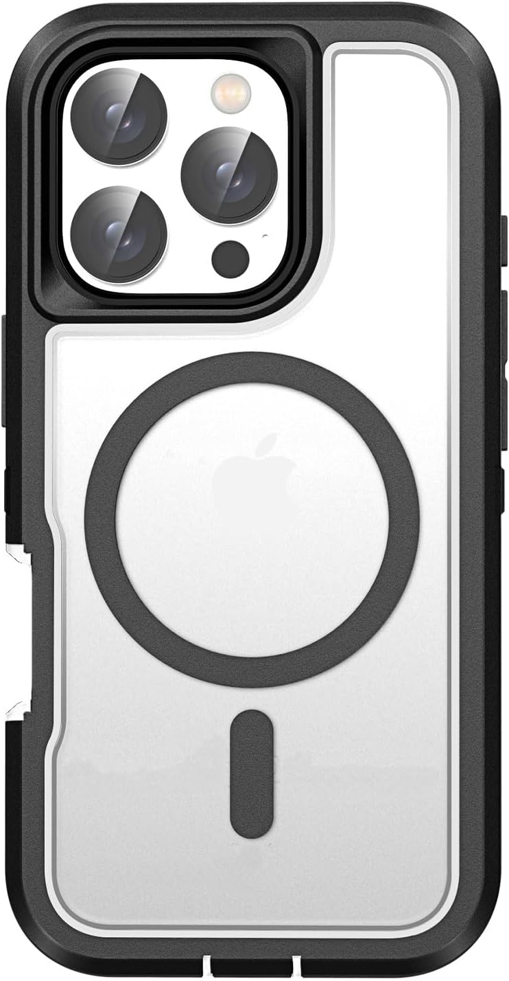 Robuste, stoßfeste iPhone-Hülle – Robuste Schutzhülle mit Ständer, kratzfest, Rundumschutz für iPhone-Modelle