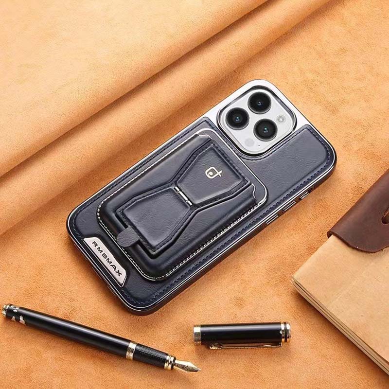 Luxuriöse iPhone-Hülle aus Leder im Brieftaschenformat mit Standfunktion – Kartenhalter, erstklassiger Schutz, robuste Klapphülle und stilvolles Design für iPhone-Modelle