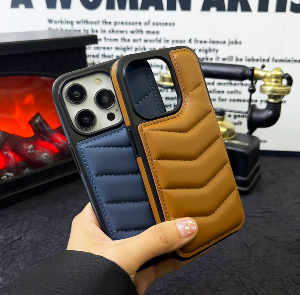 Premium MagSafe Lederhülle für iPhone – magnetisches kabelloses Laden, Kartenhalter-Brieftasche, stoßfester Schutz, schlankes Design für iPhone-Modelle