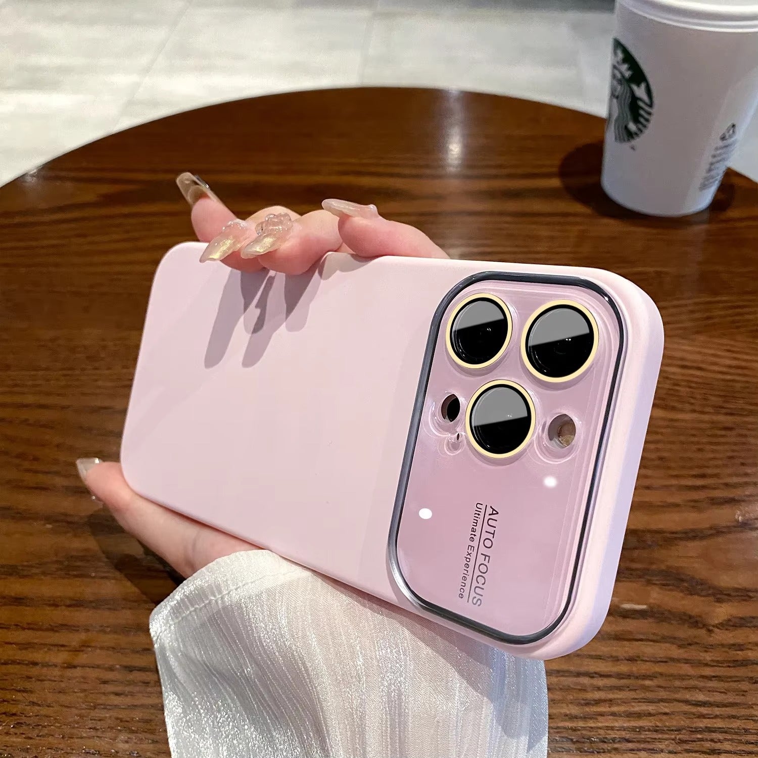 Luxury Apple iPhone Case MagSafe Compatible, Camera Lens & Screen Protection Cover with Silicone Matte Soft Finish