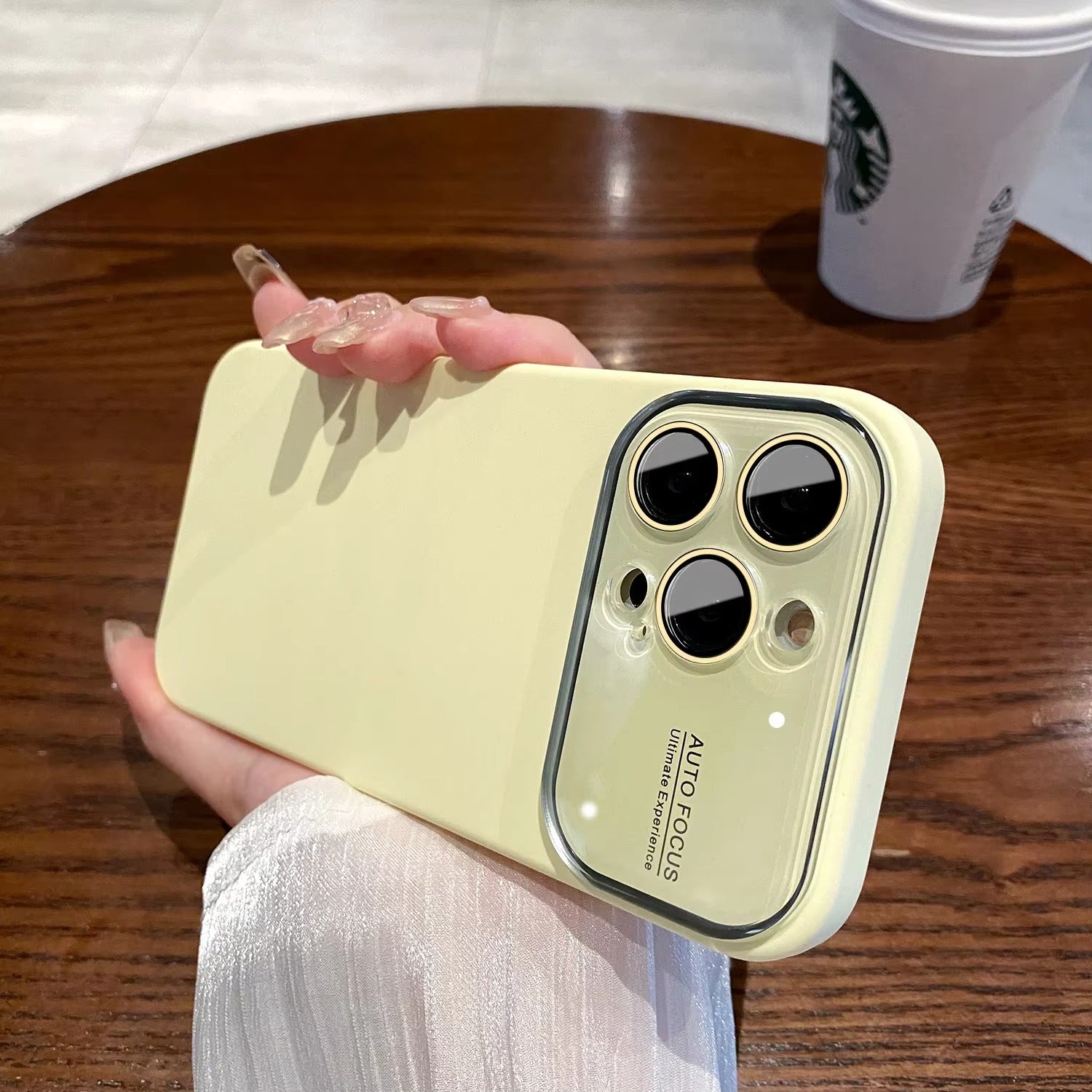 Luxury Apple iPhone Case MagSafe Compatible, Camera Lens & Screen Protection Cover with Silicone Matte Soft Finish