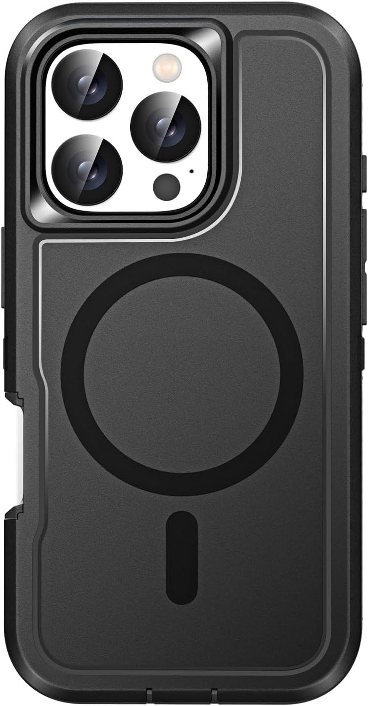 Robuste, stoßfeste iPhone-Hülle – Robuste Schutzhülle mit Ständer, kratzfest, Rundumschutz für iPhone-Modelle