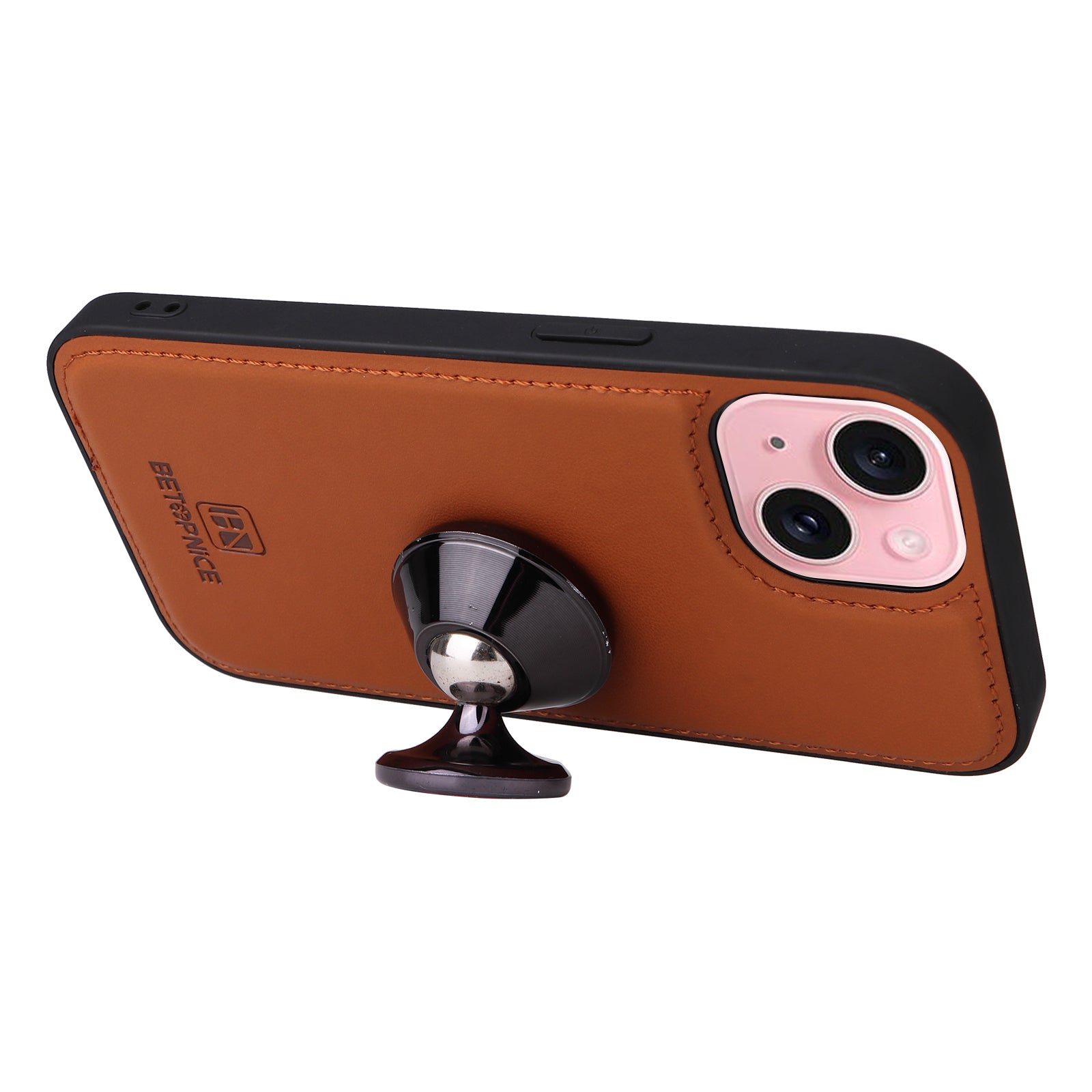 Luxuriöse, abnehmbare 2-in-1-Brieftaschenhülle für das iPhone – magnetische Lederhülle, Kartenhalter, Ständer, sicherer Verschluss, stilvoller und langlebiger Schutz